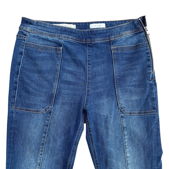Anthropologie Pilcro And The Letterpress Jeans High Rise Crop Flare 30 - Picture 3 of 16